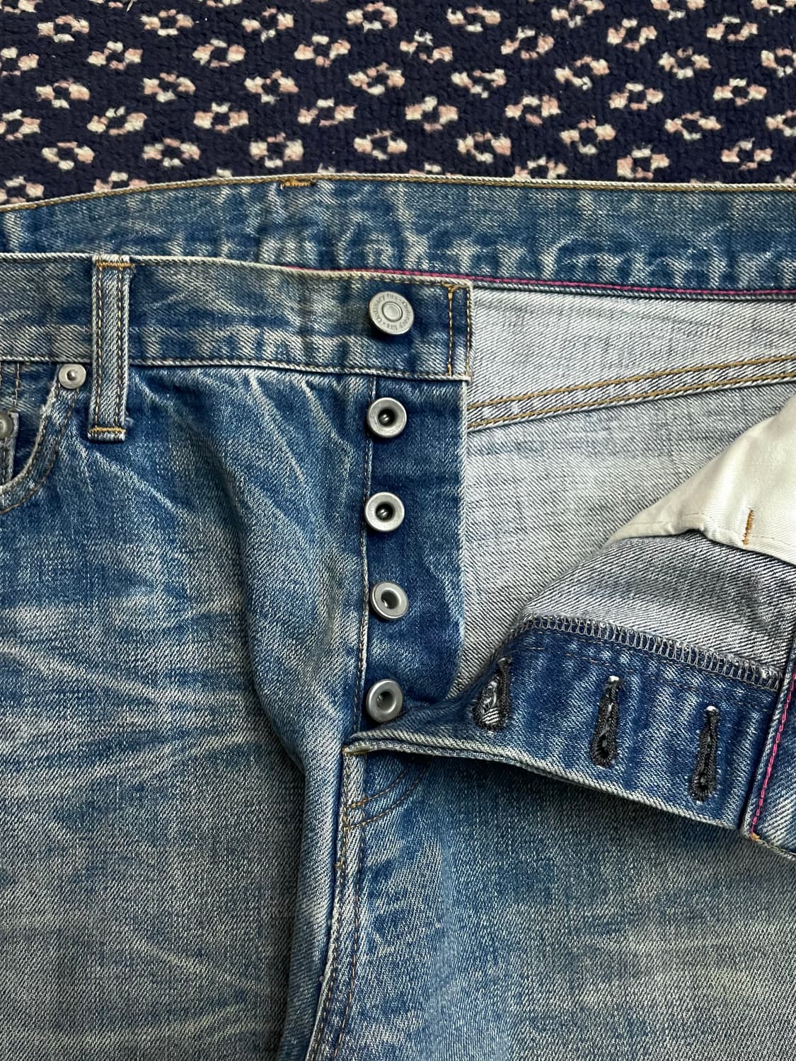 오디너리핏츠 셀비지 데님팬츠 상품이미지5