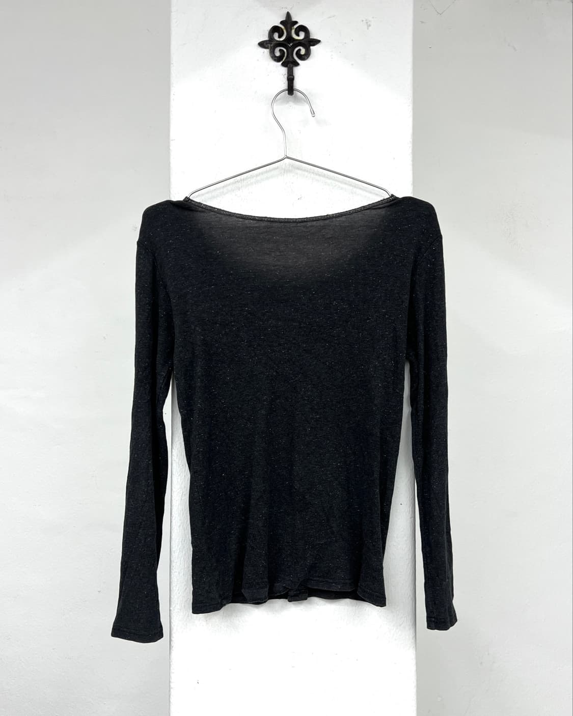 Grey glitter fit sleeve 상품이미지3