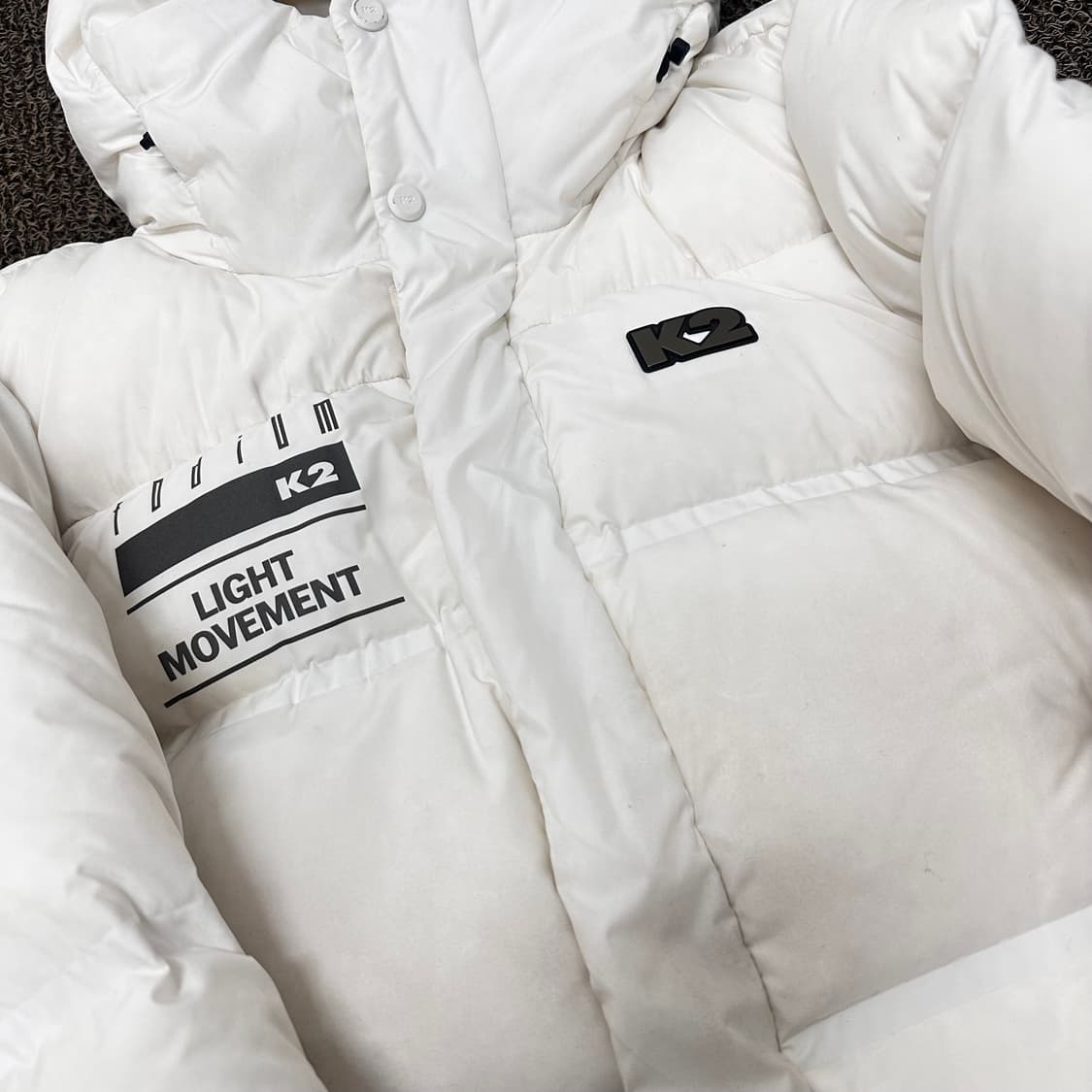 K2 케이투 구스다운 롱패딩 화이트 95(M) 상품이미지2