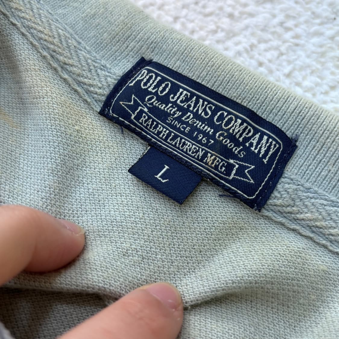 L 폴로진스 반팔 카라 티셔츠 0311E 상품이미지3