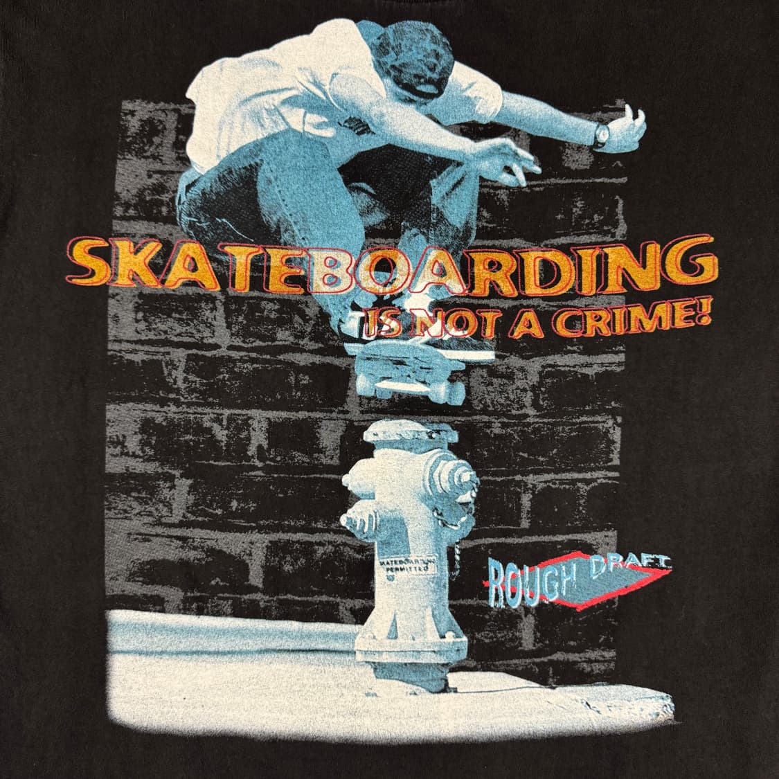 빈티지 90s Skateboarding 스케이트 티셔츠 상품이미지3