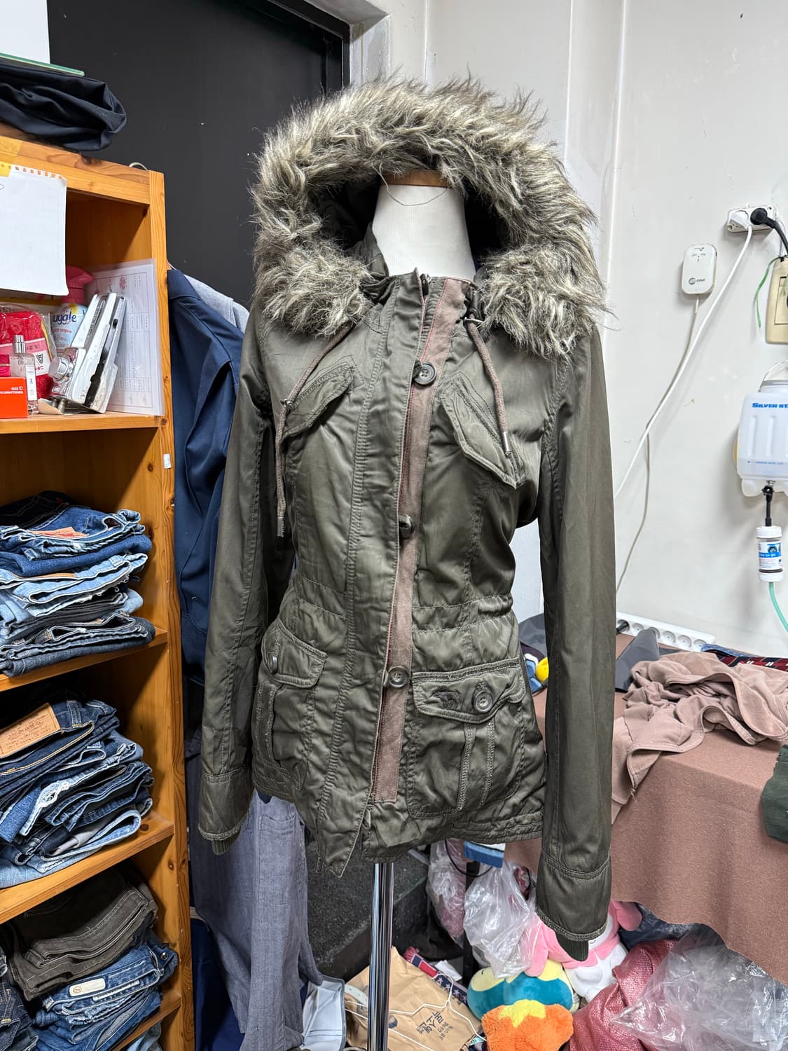 아베크롬비 울프죠 나일론 야상자켓 상품이미지1