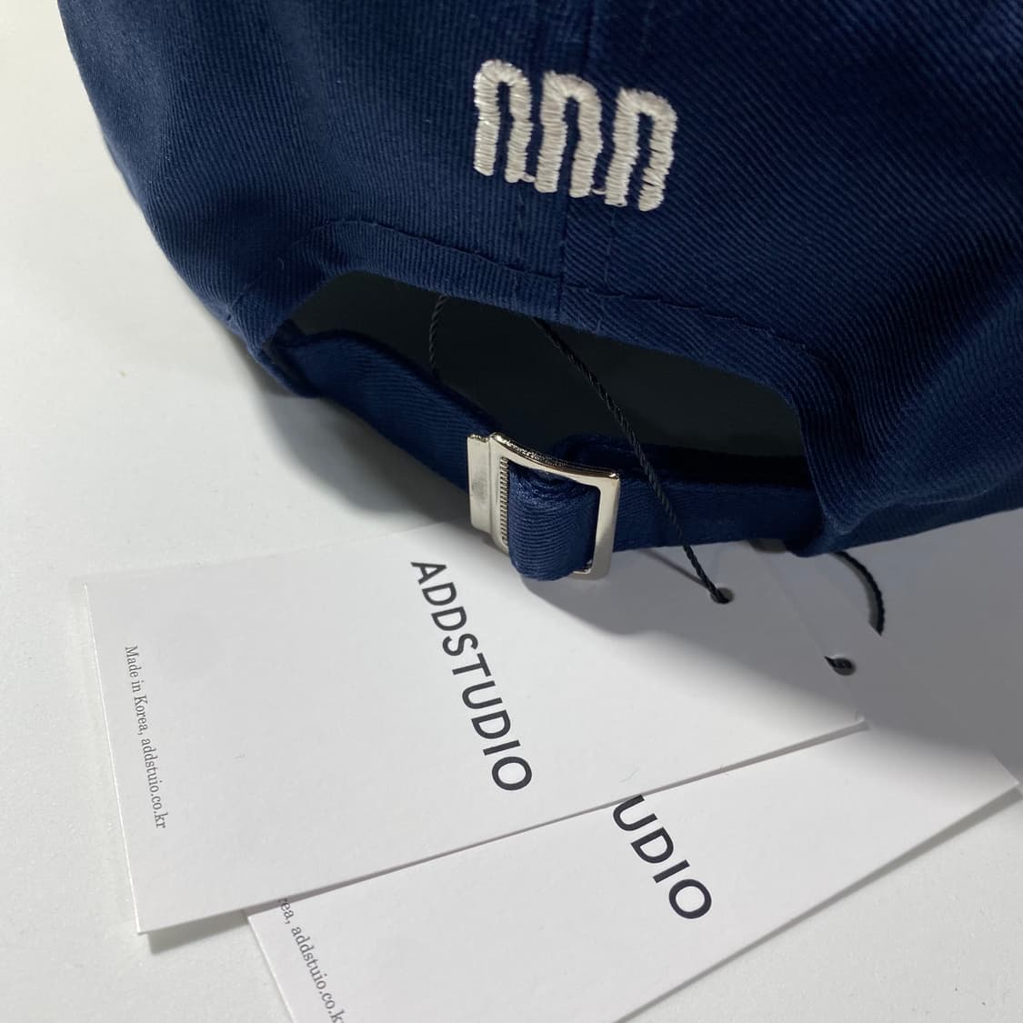 [정품] 애드스튜디오 레터링 자수 볼캡(새제품) 상품이미지4