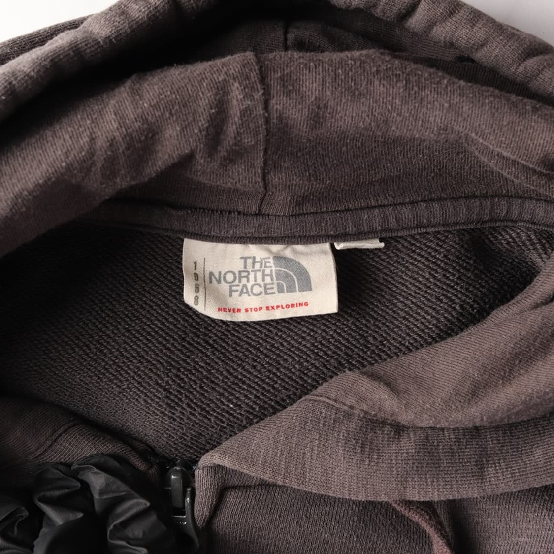 노스페이스 빅로고 차콜 후드집업 L 상품이미지5