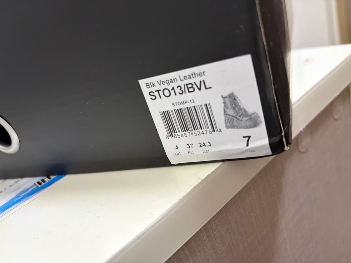 가격내림더X데모니아 스톰프13 루프스트랩 퀄트 텅 앵클하이탑 US7 상품이미지5