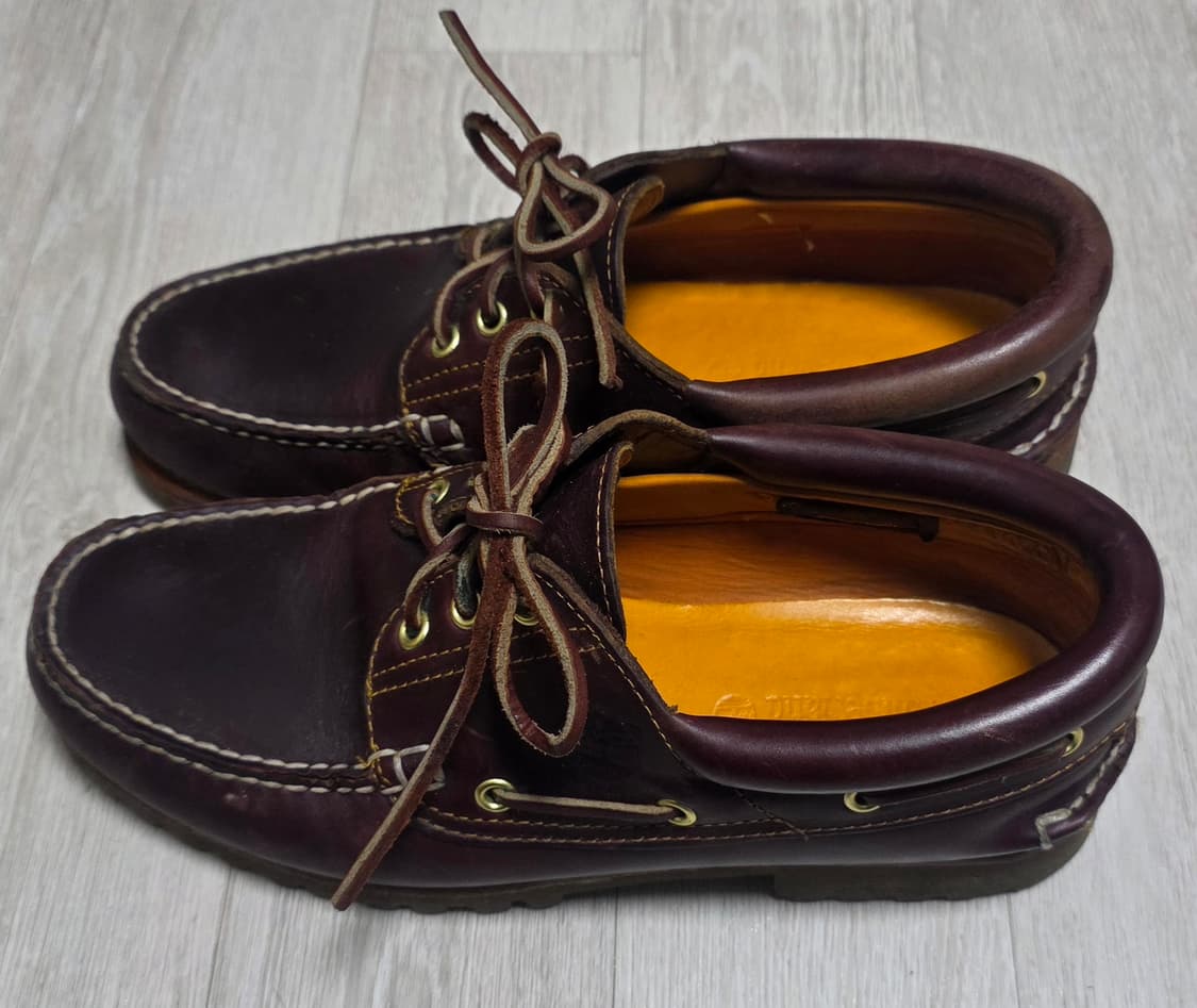 팀버랜드 클래식 3아이 보트슈즈 8W 상품이미지2