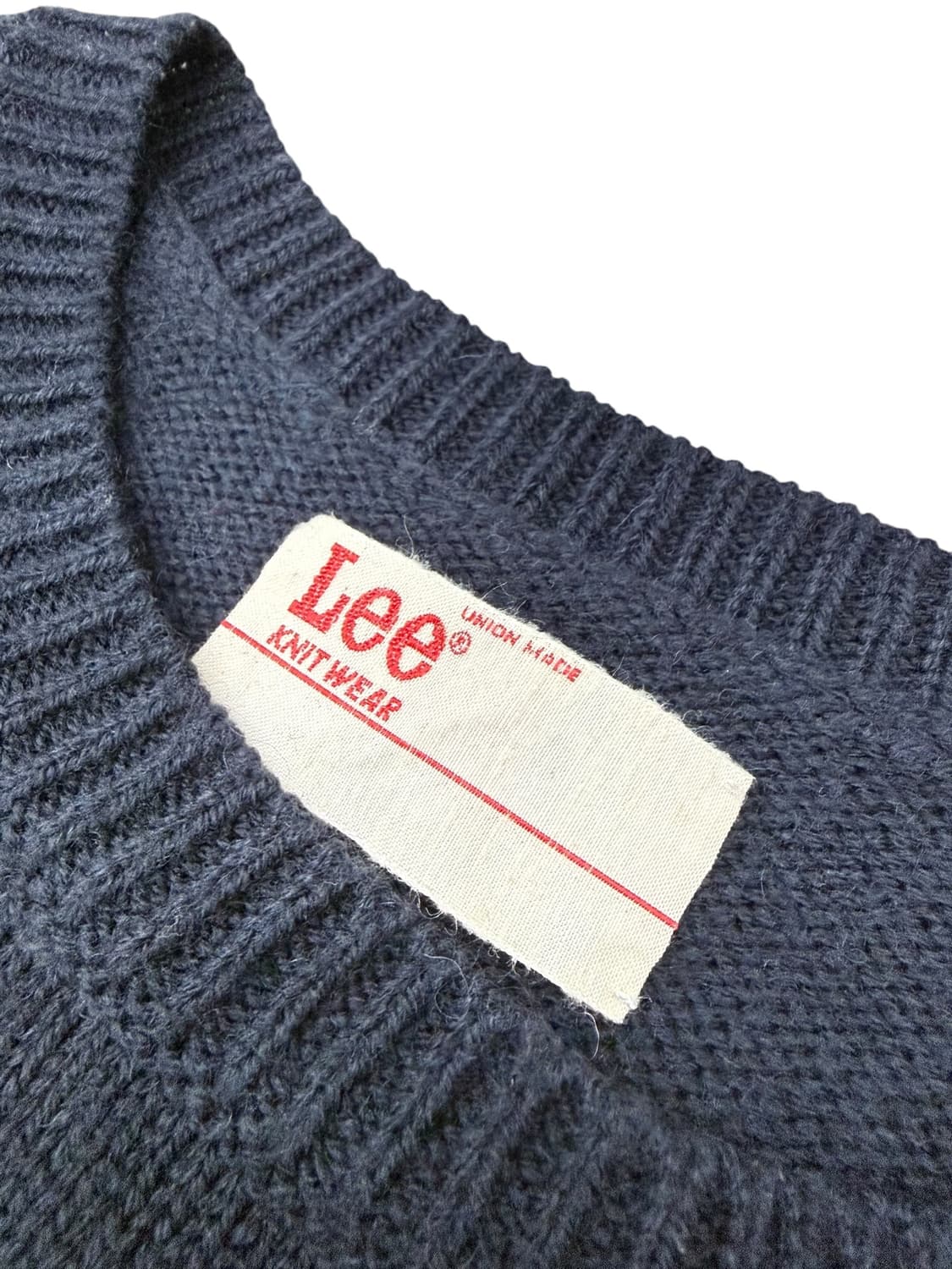 LEE 리 빈티지 네이비 롱니트 원피스 상품이미지6