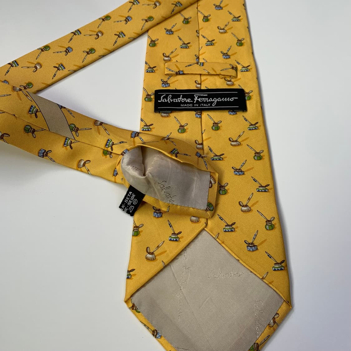 살바토레 페레가모 최상급 명품넥타이 A+등급 9.3cm 100실크 상품이미지7