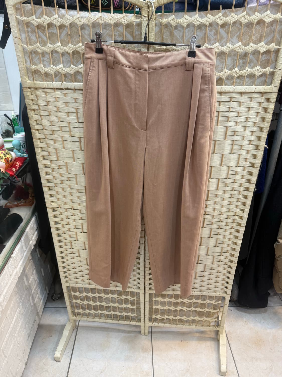 38/30/25ss 정품 메종키츠네 캐주얼 플리츠 팬츠 팝니다 상품이미지1