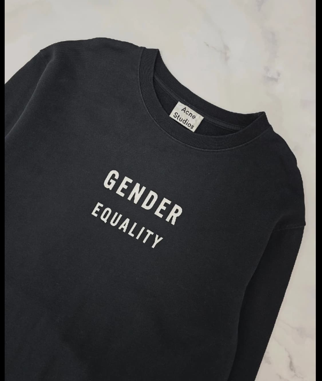 Acne Studios 아크네스튜디오 젠더 이퀄리티 맨투맨 95 상품이미지3