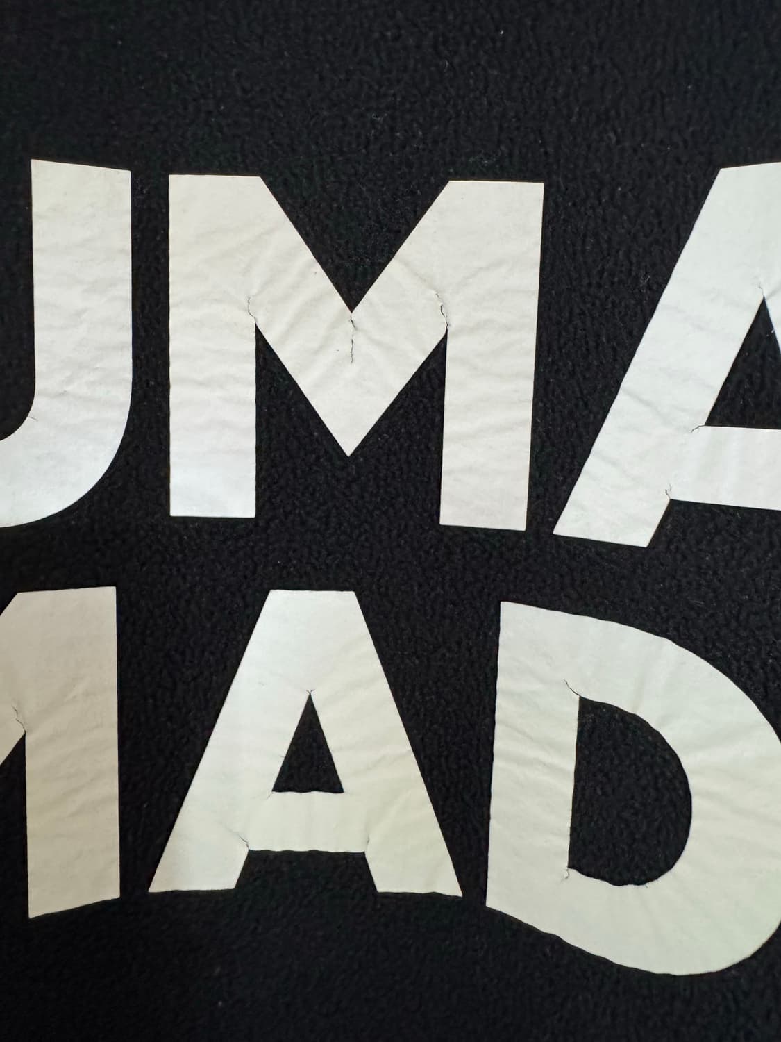 휴먼 메이드 플리스 자켓 블랙 상품이미지5