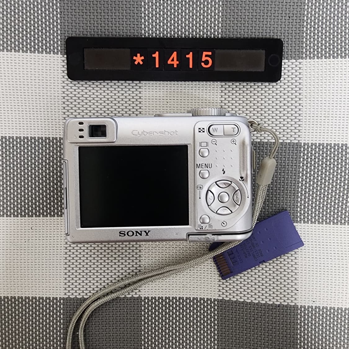 소니 사이버샷 DSC-W1 디지털카메라 실버바디 상품이미지3