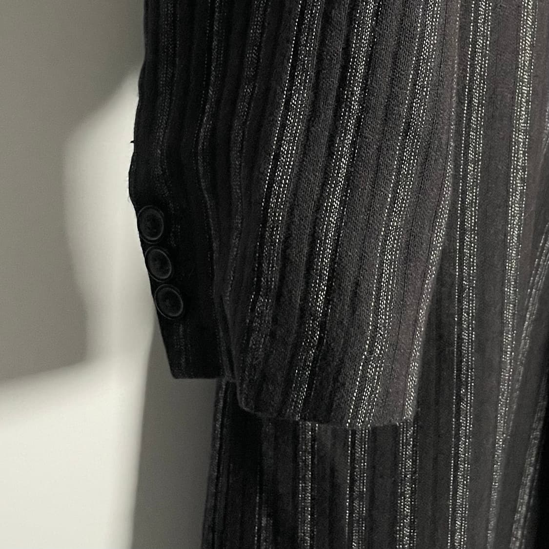 아워레가시 스트라이프 웨일 롱 코트 (on.442)   상품이미지5