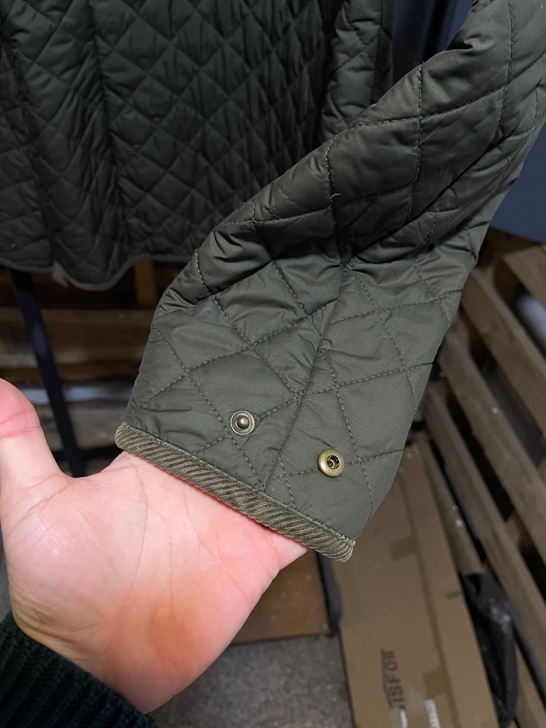 폴로 랄프로렌 딥 카키 퀄팅 자켓 상품이미지10