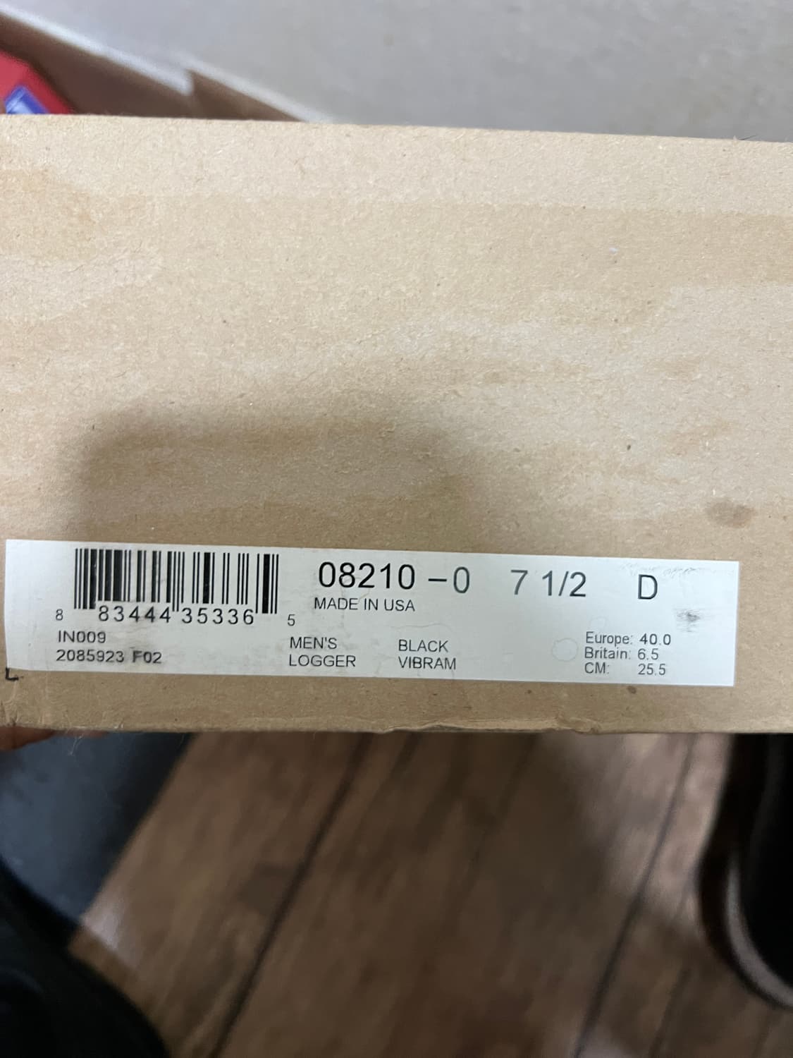레드윙 8210 로거부츠 7.5D 255 상품이미지3
