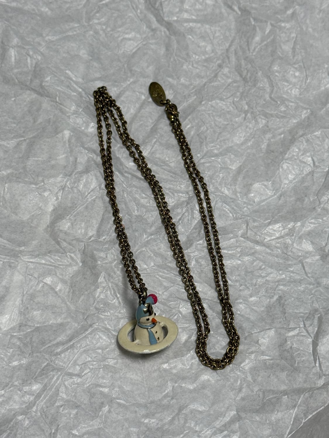 비비안웨스트우드 펭귄 목걸이 상품이미지5