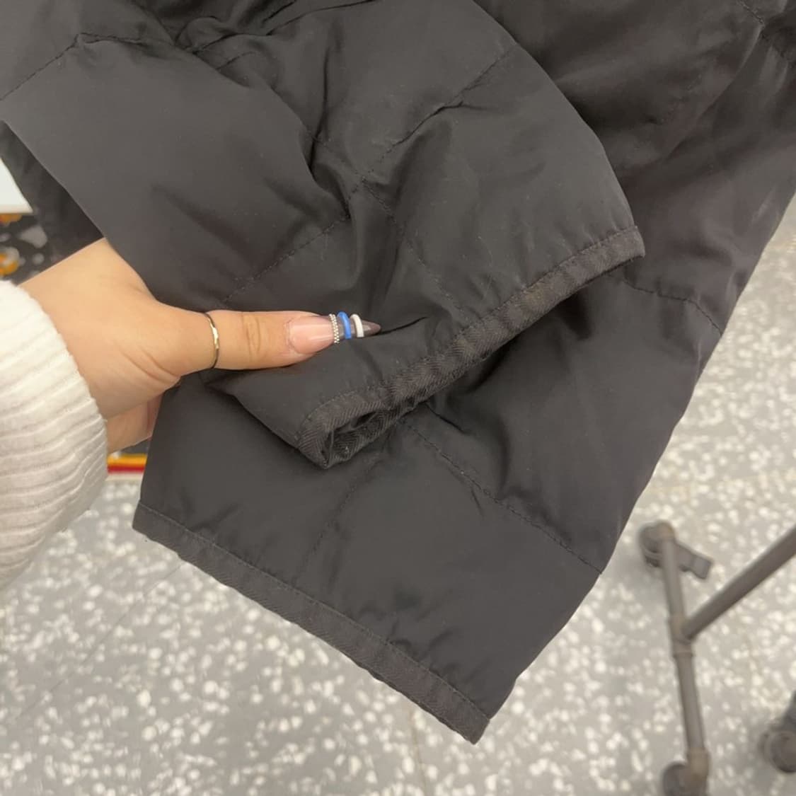 폴로 랄프로렌 모던 캐주얼 빈티지 코듀로이 카라 패딩 XXL C07925 상품이미지7