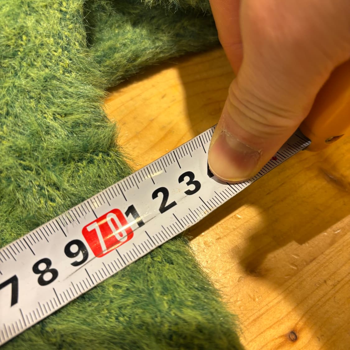 노메뉴얼 그린 니트 상품이미지5