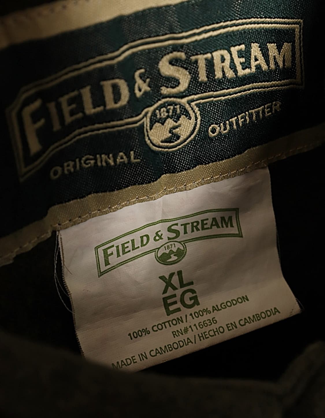 90's FIELD&STREAM Heavy Flannel Shirts 상품이미지6
