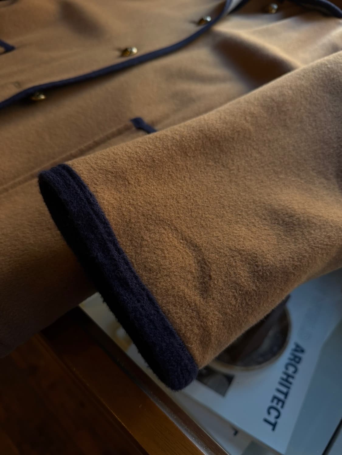 버버리 금장 케이프 자켓 100 상품이미지7