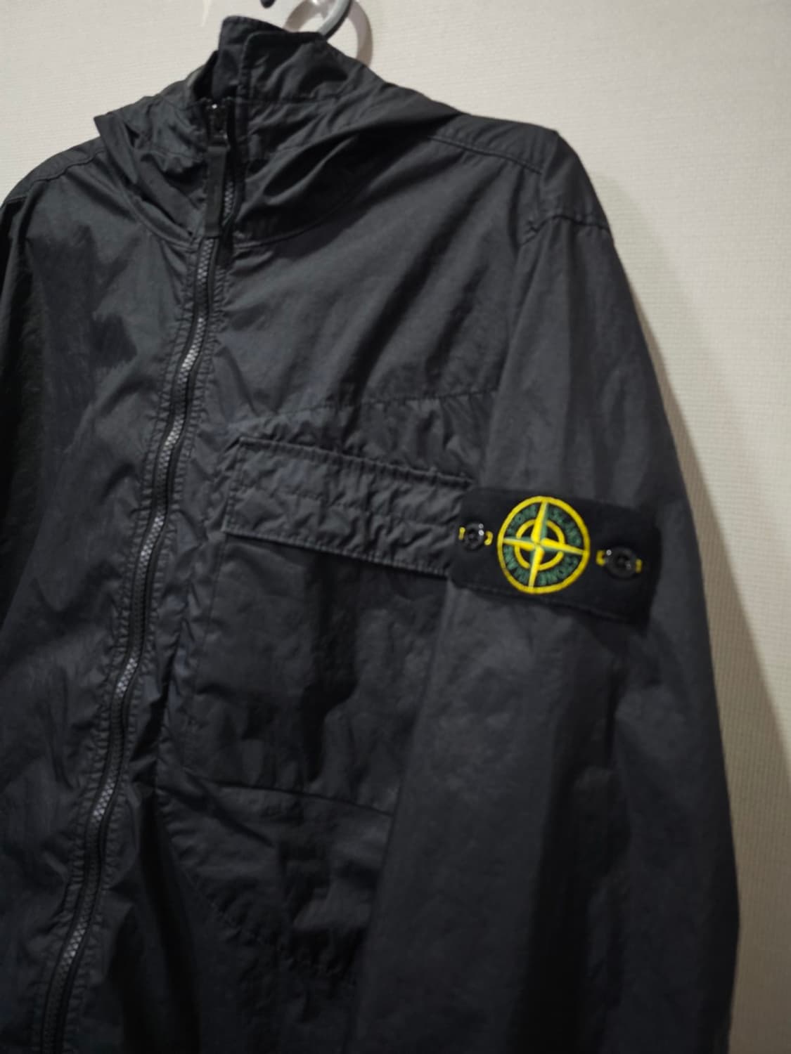 정품 스톤아일랜드 22SS 멤브라나 3L TC 후드 자켓 95 / M 상품이미지2