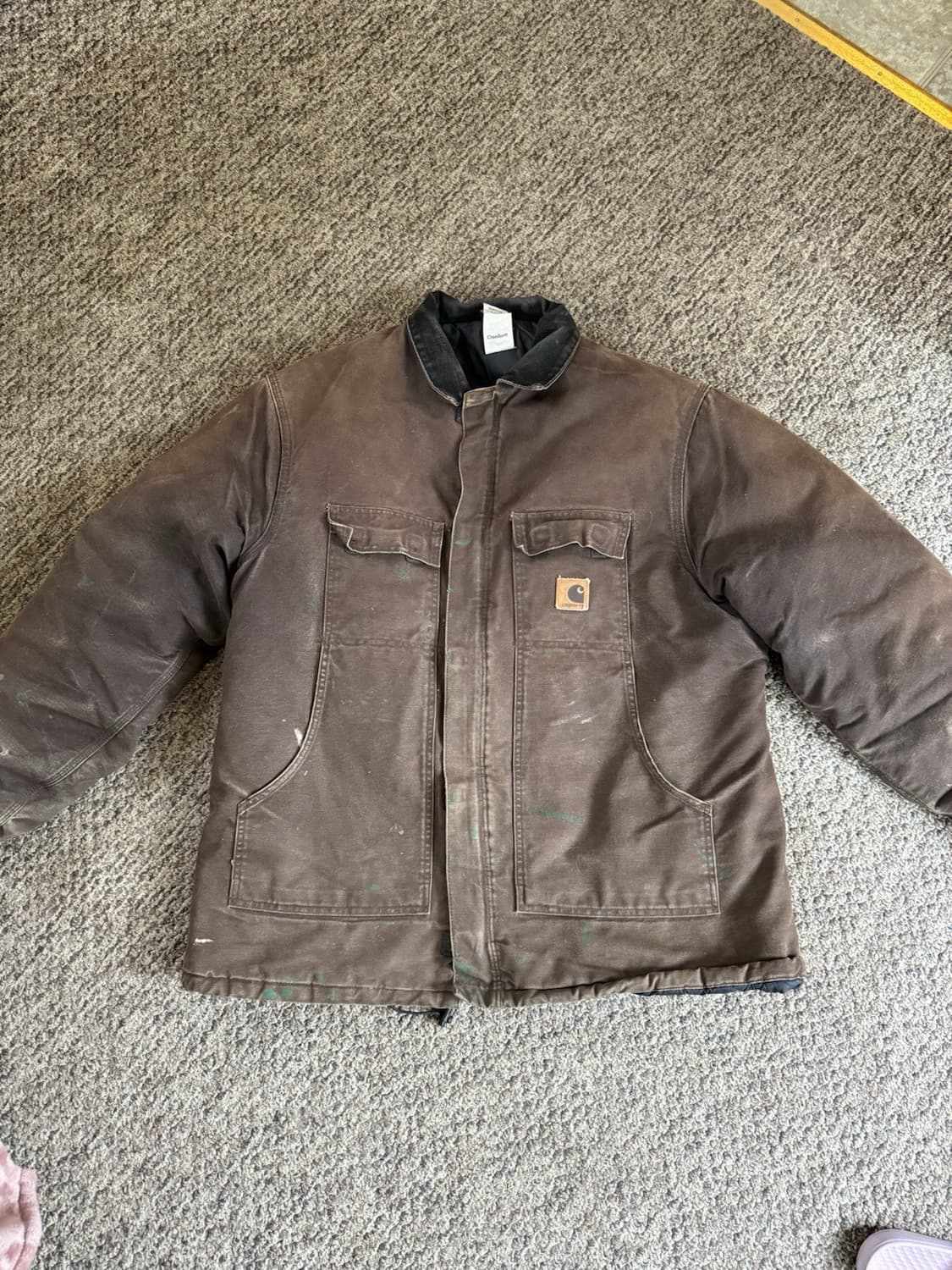 칼하트 C28 디트로이트 자켓 다크브라운 상품이미지1