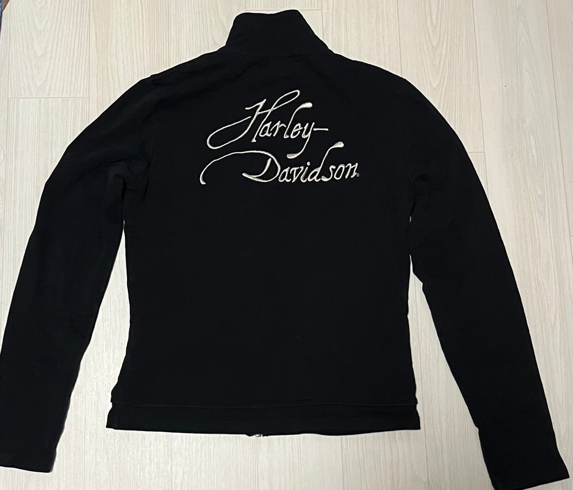 할리 데이비슨 여성 면 집업 S 자수 자켓 미국 빈티지 상품이미지2