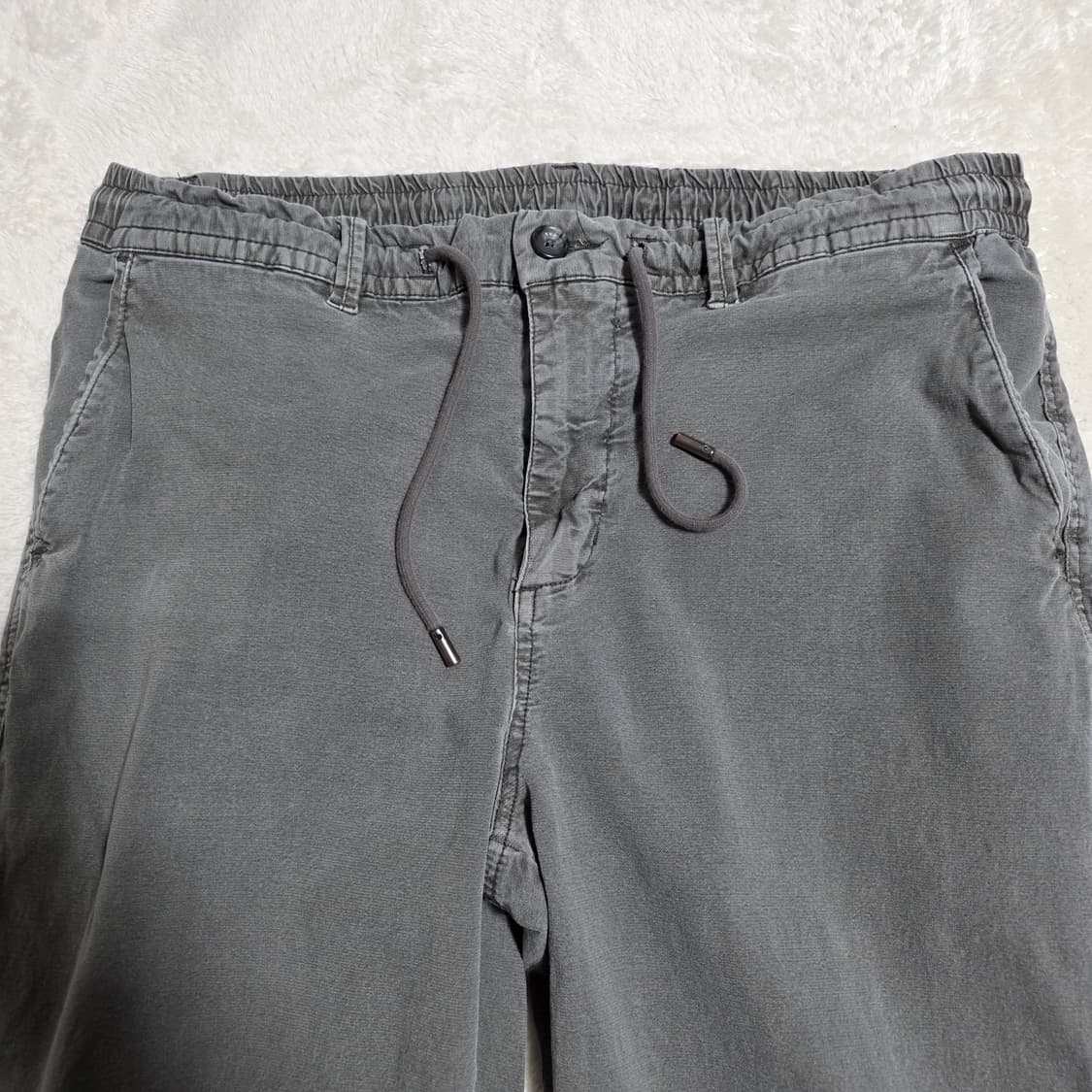 (34)버커루 슬럽 가먼츠다잉 밴딩 팬츠  상품이미지2