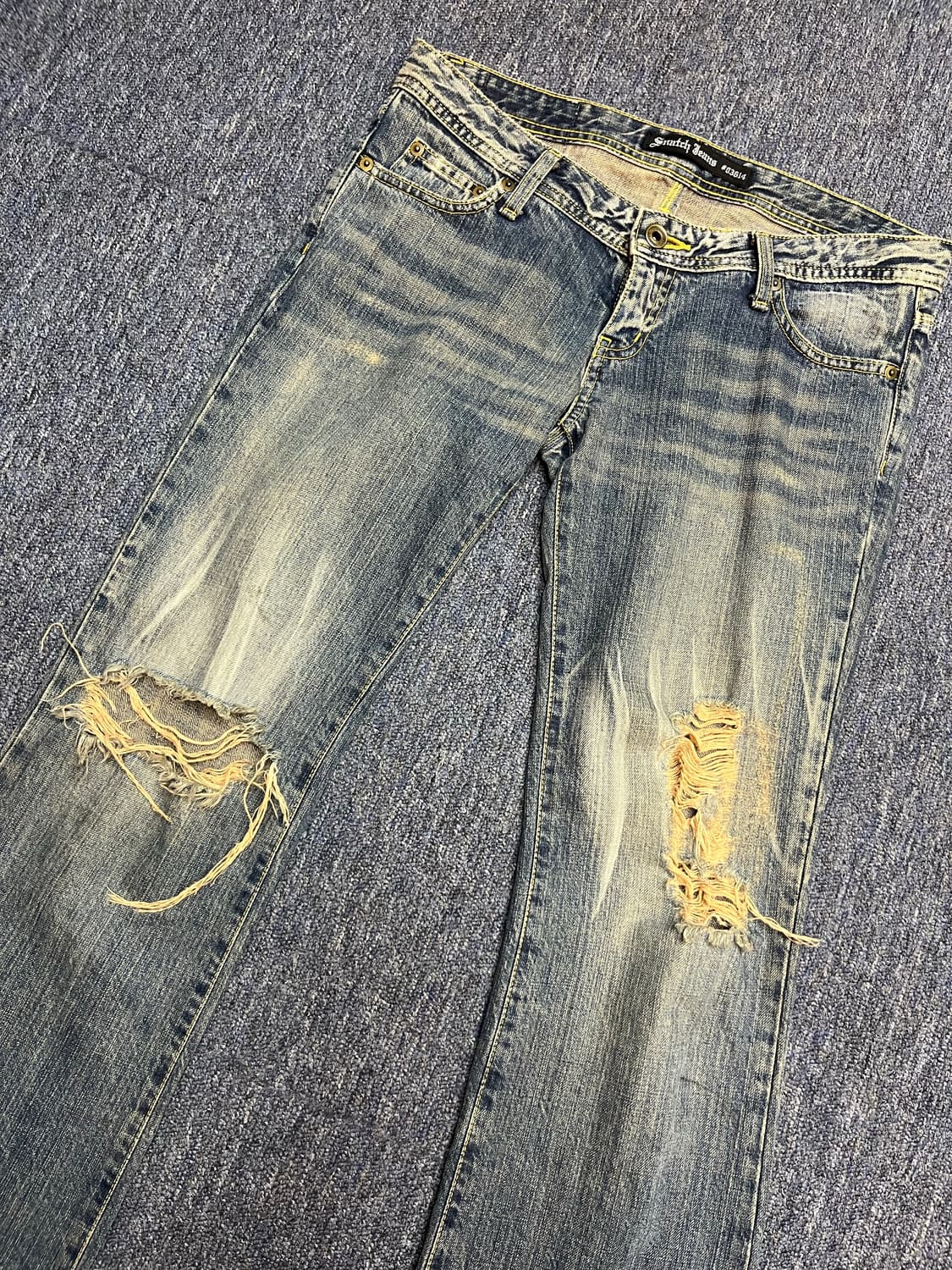 일본 y2k snatch jeans 부츠컷 상품이미지2