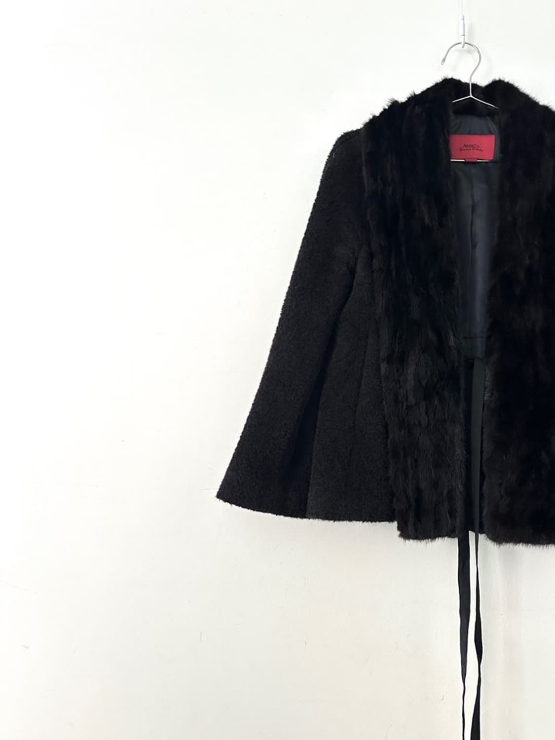 ANSICH collection open mink fur jacket 상품이미지3