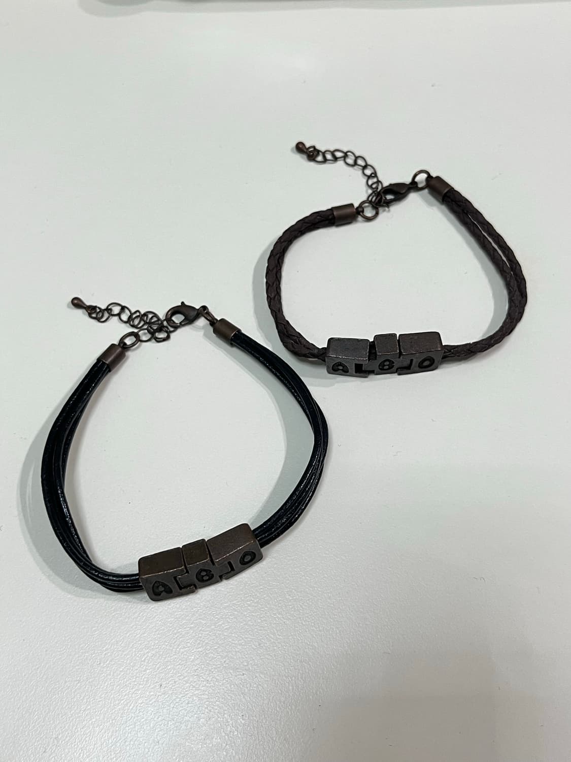 빈티지 가죽 팔찌 2종 상품이미지2
