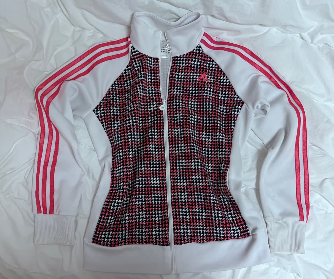 아디다스 하운드 패턴 핫핑크 져지  상품이미지1