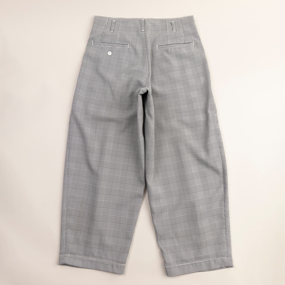 꼼데가르송 2011 투턱 체크 팬츠 XS 상품이미지2