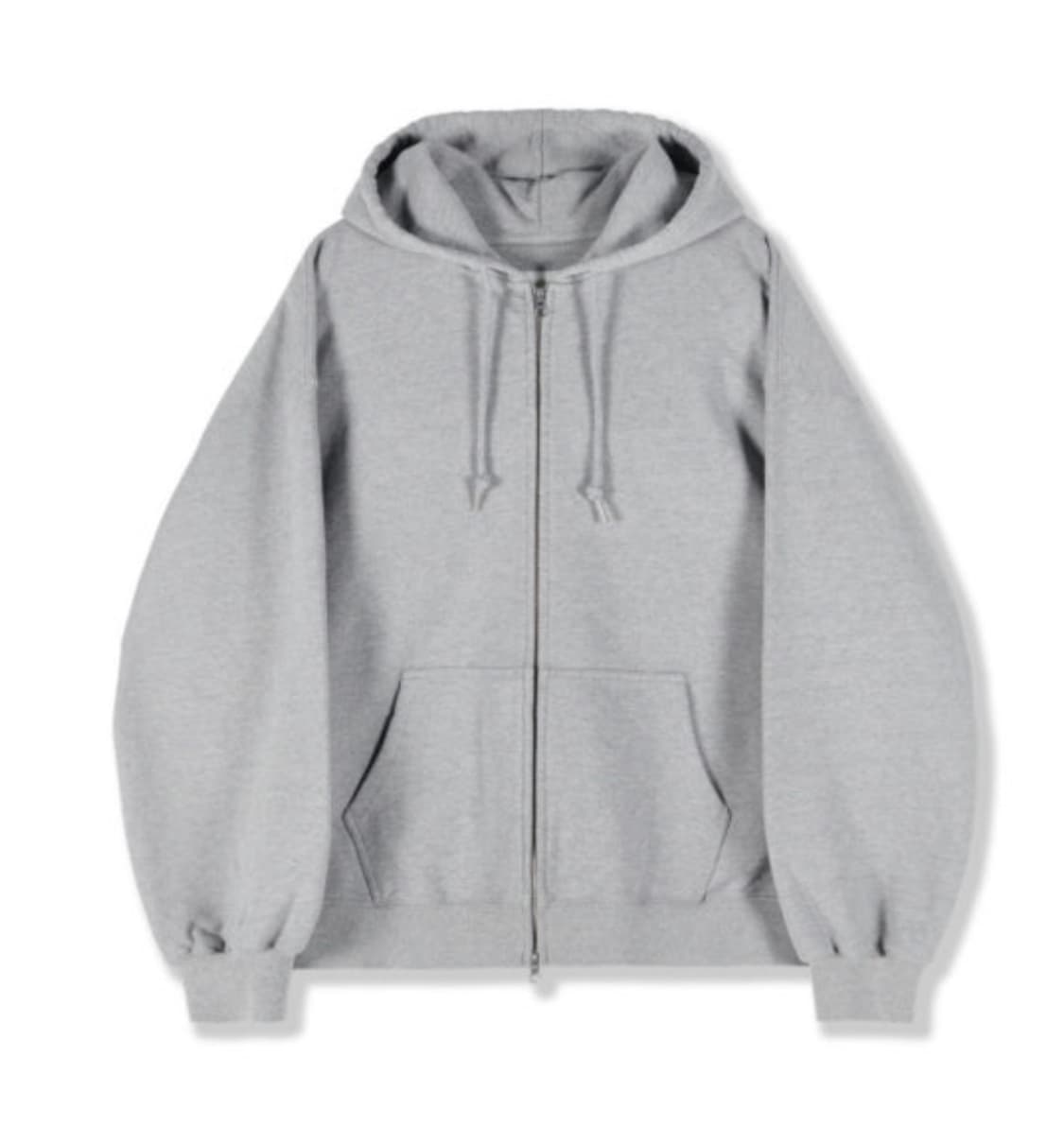 퍼렌 / 워시드 후드 집업 / 그레이 / 3 상품이미지1