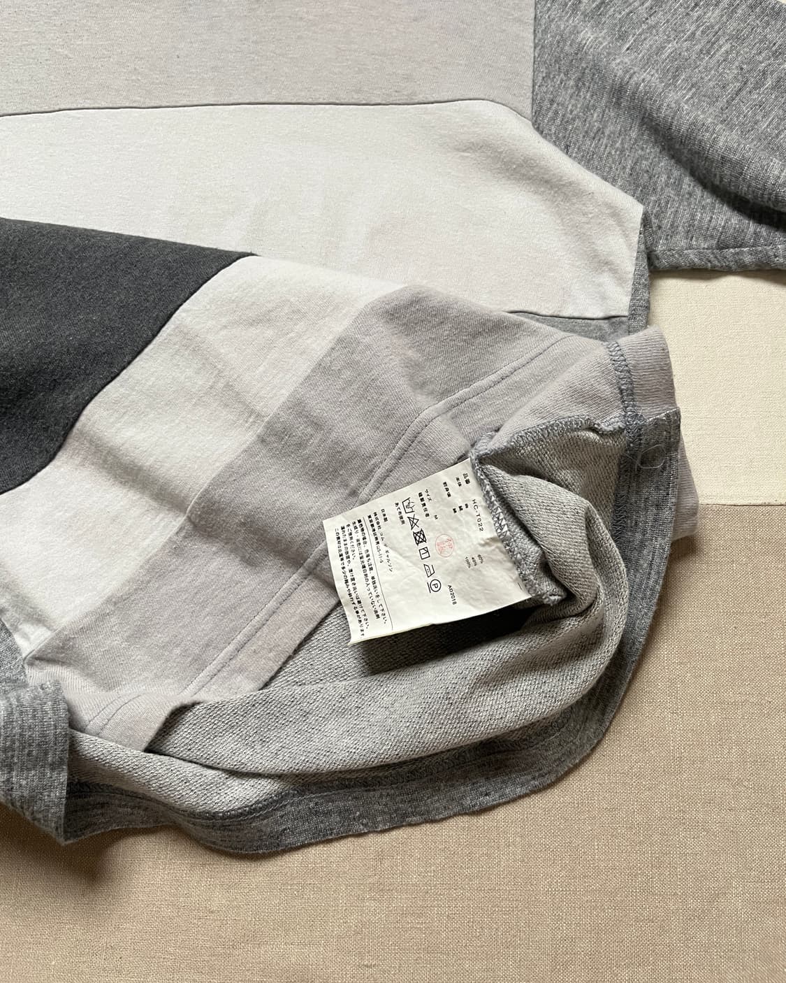 꼼데가르송 옴므 소재전환 반팔 니트 comme des garcons 상품이미지9