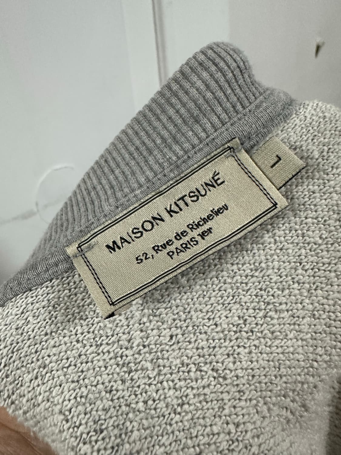 메종키츠네 로고 맨투맨 상품이미지3