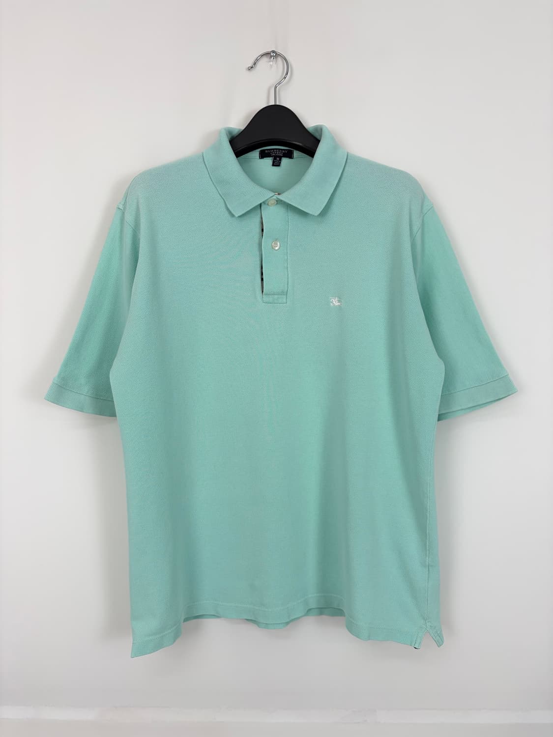 a330) 버버리 반팔 카라티 상품이미지1