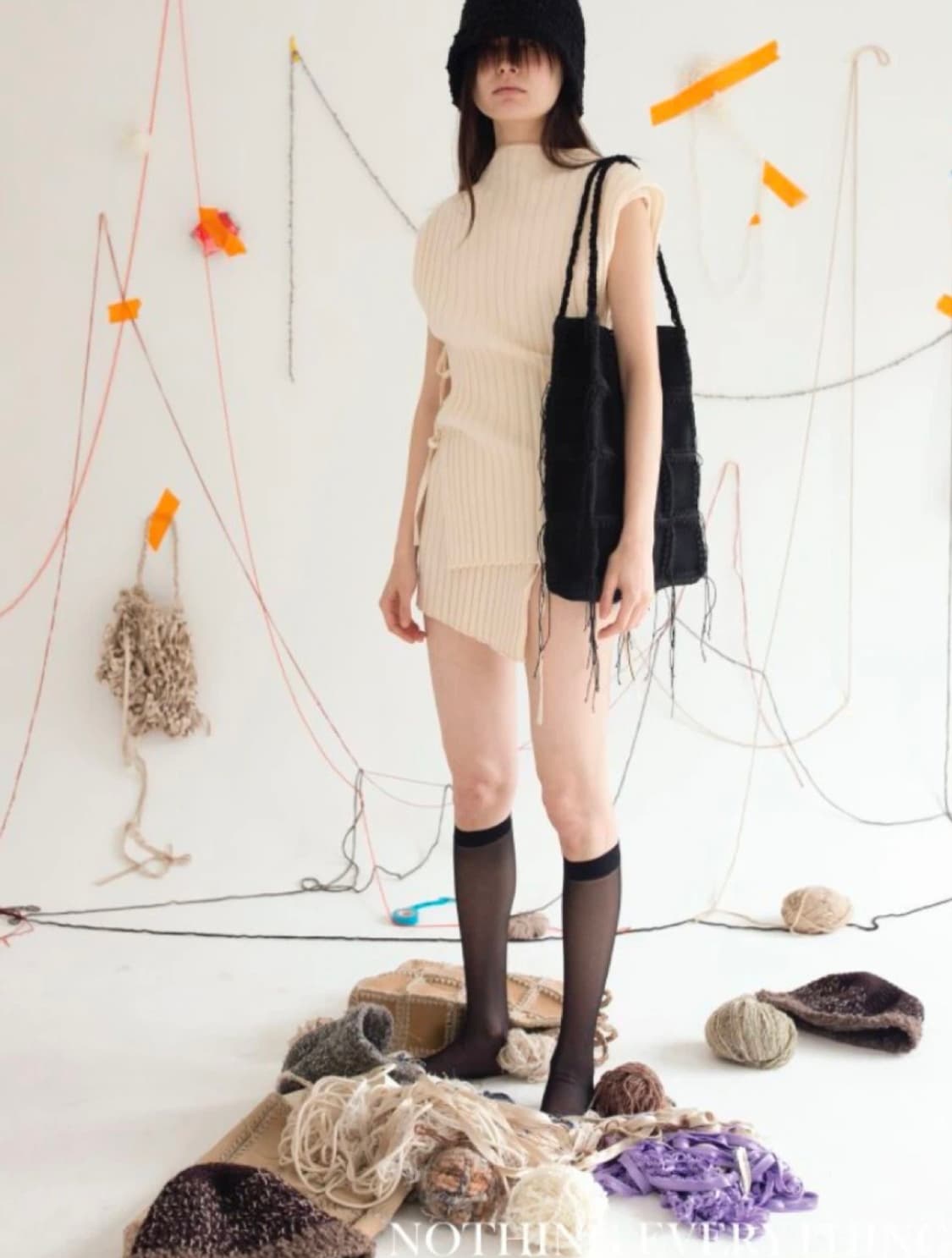 낫띵에브리띵 패치워크 숄더백 상품이미지2