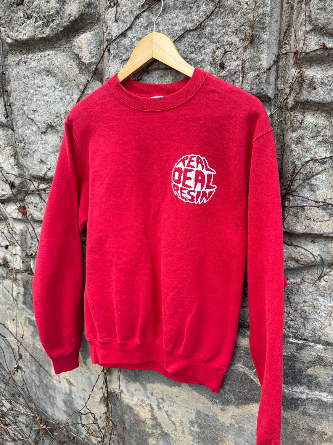 챔피온 빈티지 양면 프린팅 스웻 셔츠 맨투맨 레드 s 상품이미지3