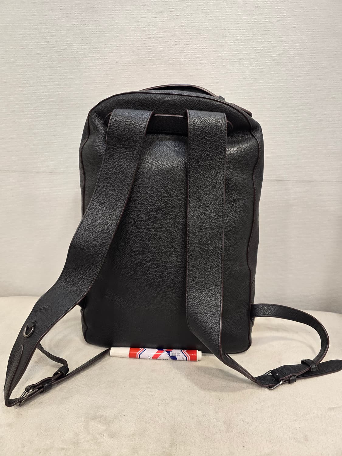 코치 남여공용 가죽 백팩 블랙 상품이미지2