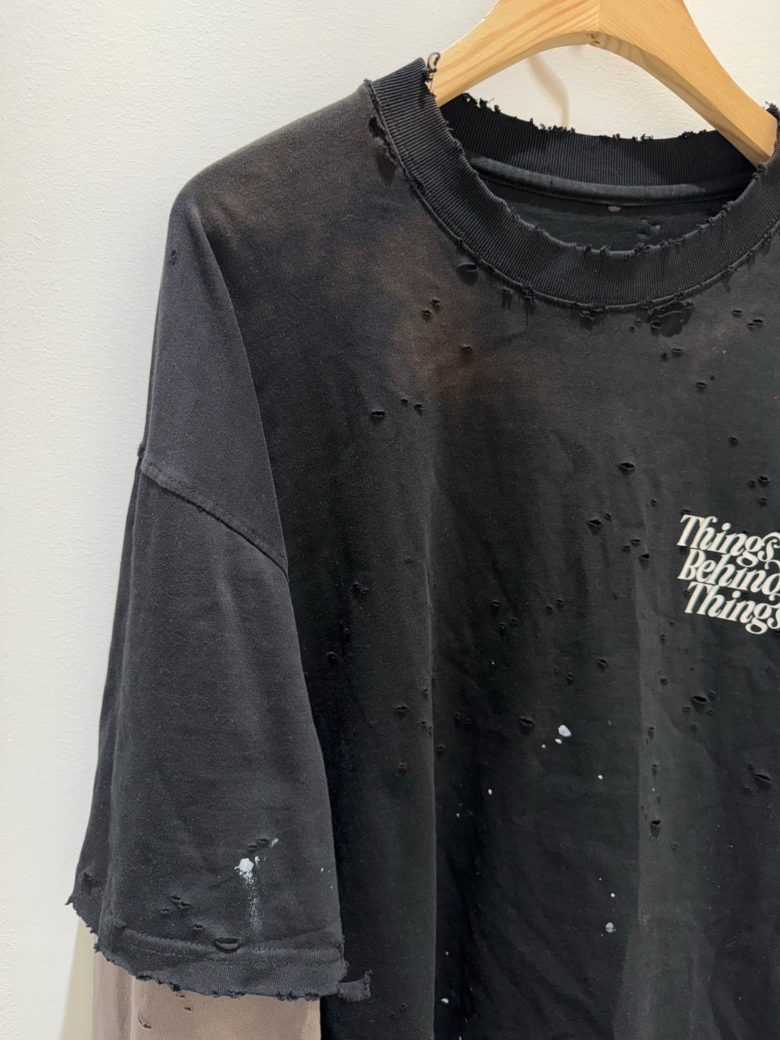 빈티지 레이어드 긴팔 상품이미지3