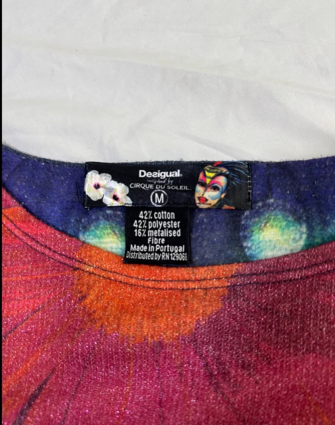 데시구알 Desigual 마임 플라워 프린팅 롱슬리브 상품이미지5
