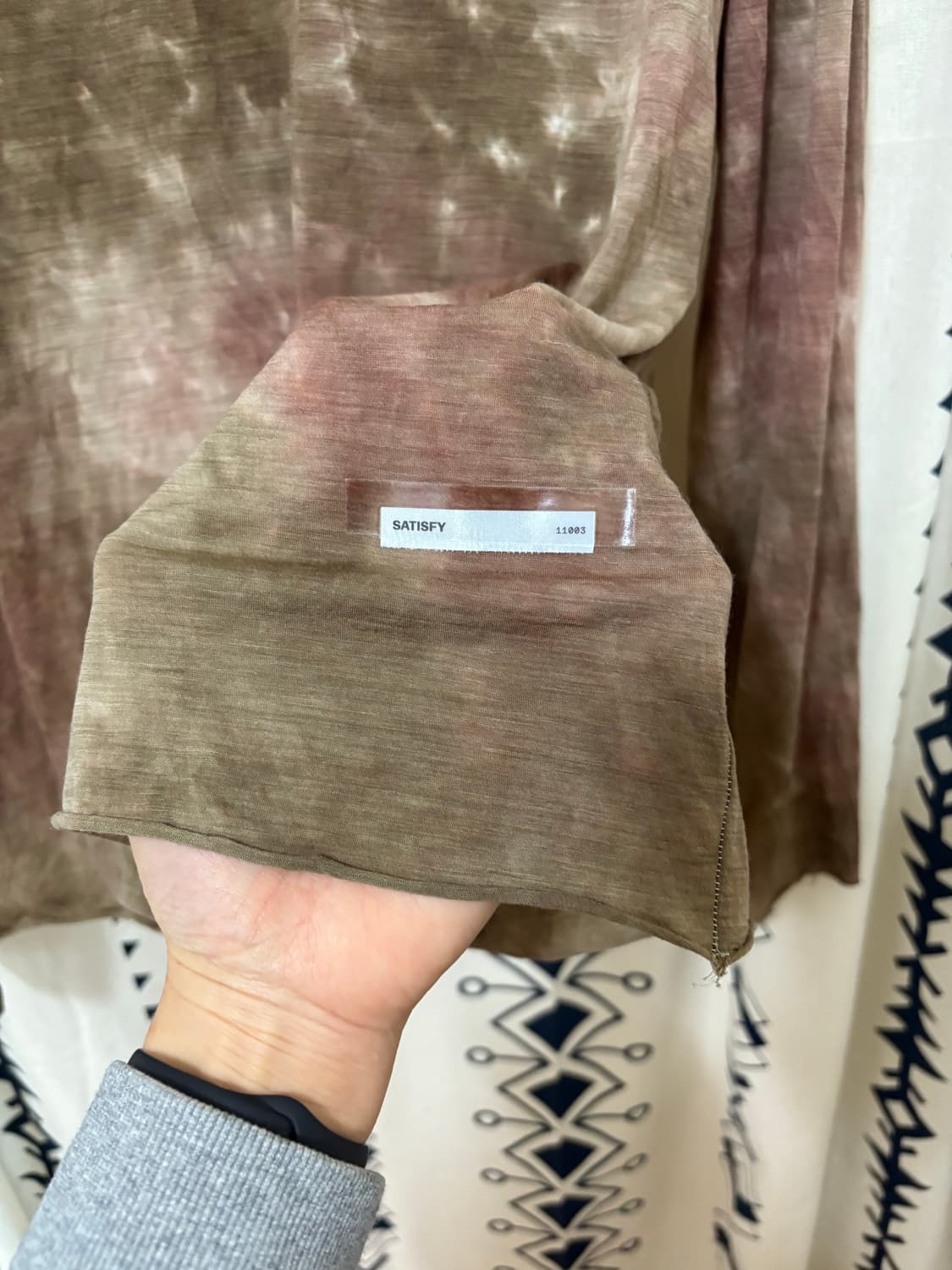 새티스파이 / 클라우드메리노 롱 티셔츠 상품이미지5