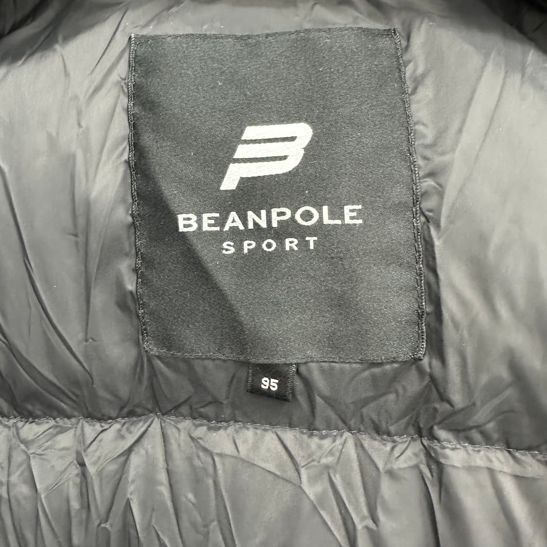 95 빈폴 남자 구스다운 무스탕 패딩 상품이미지4