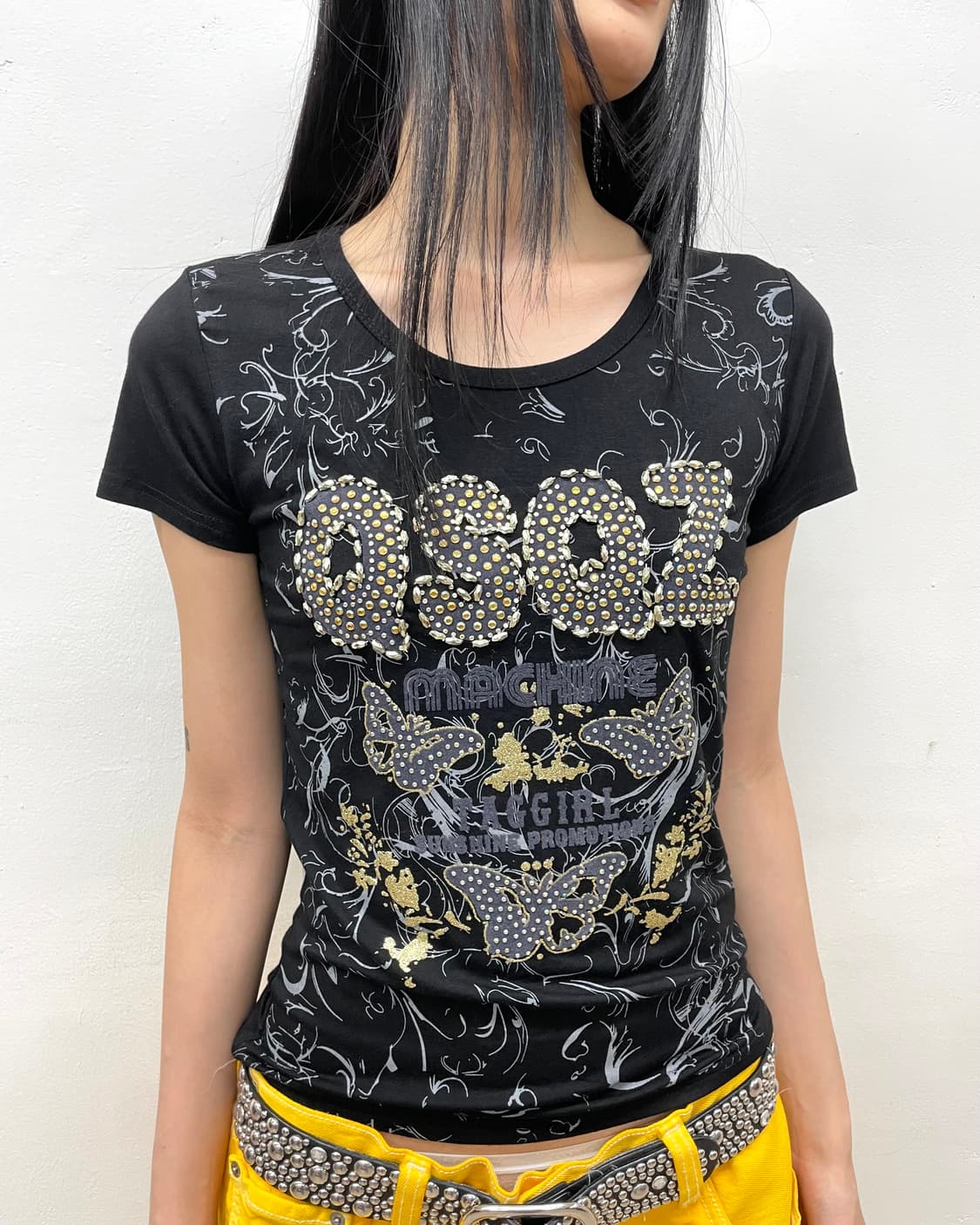 OSQZ Butterfly Cubic Mash T-shirt  상품이미지5