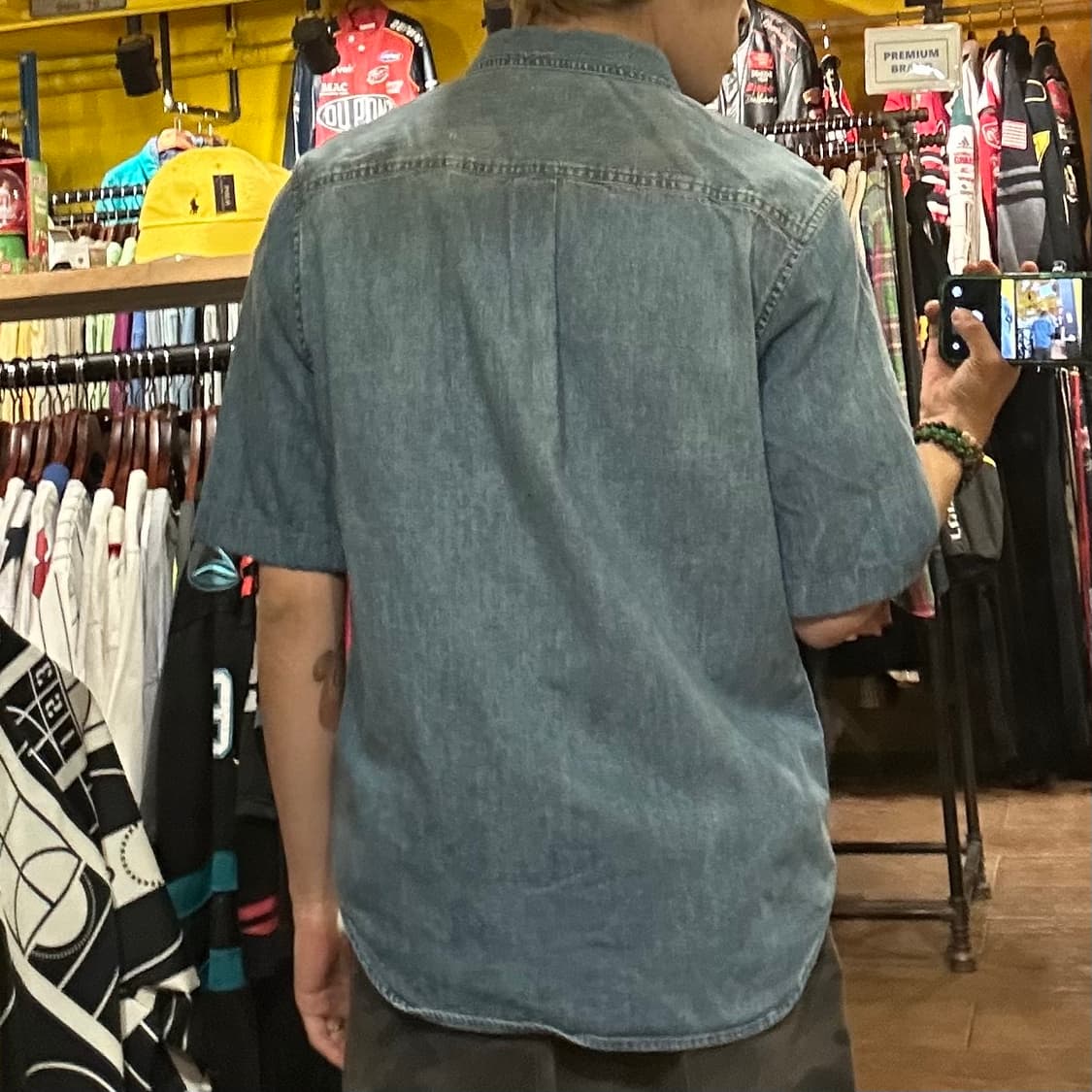 [HI] 칼하트 반팔 데님셔츠 상품이미지5