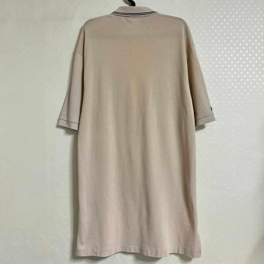 폴로 랄프로렌 빅포니 치프키프 넘버 로고 반팔 카라 티셔츠 베이지 L 상품이미지6