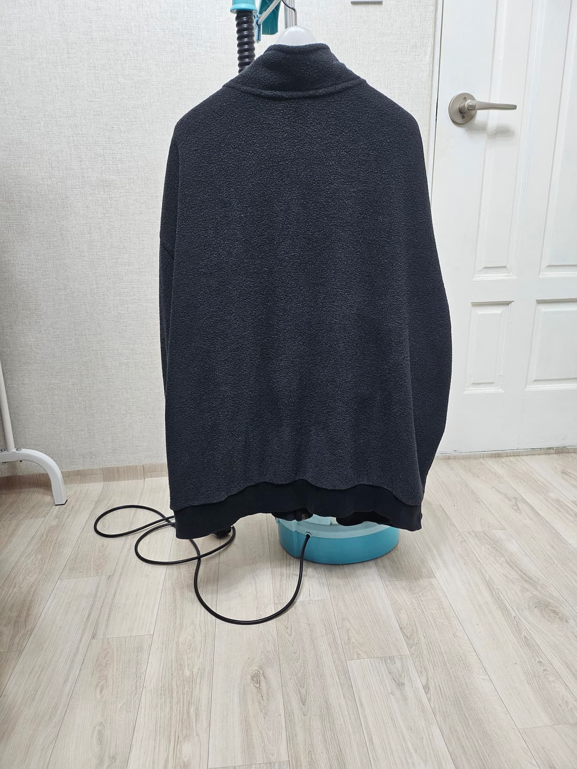 (110~115)XL ☆우주매물☆아디다스 파이어버드[검흰] 부클집업자켓 상품이미지8