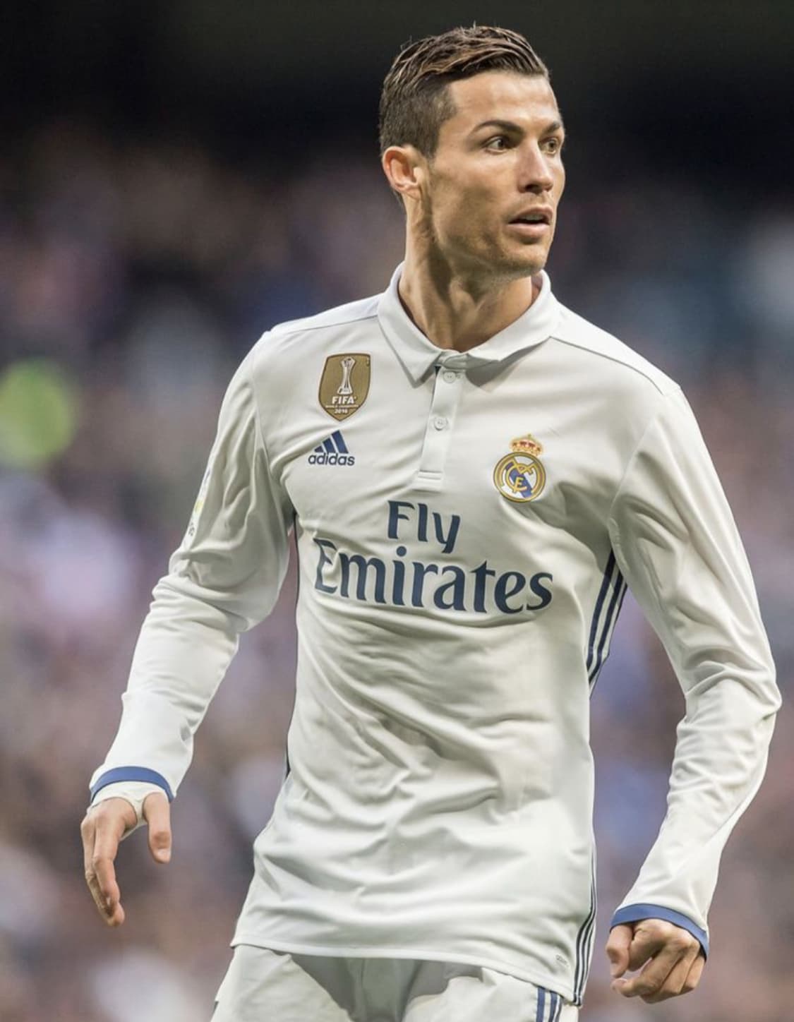 16-17 레알마드리드 홈킷 호날두 긴팔유니폼 L사이즈 레플리카  상품이미지8