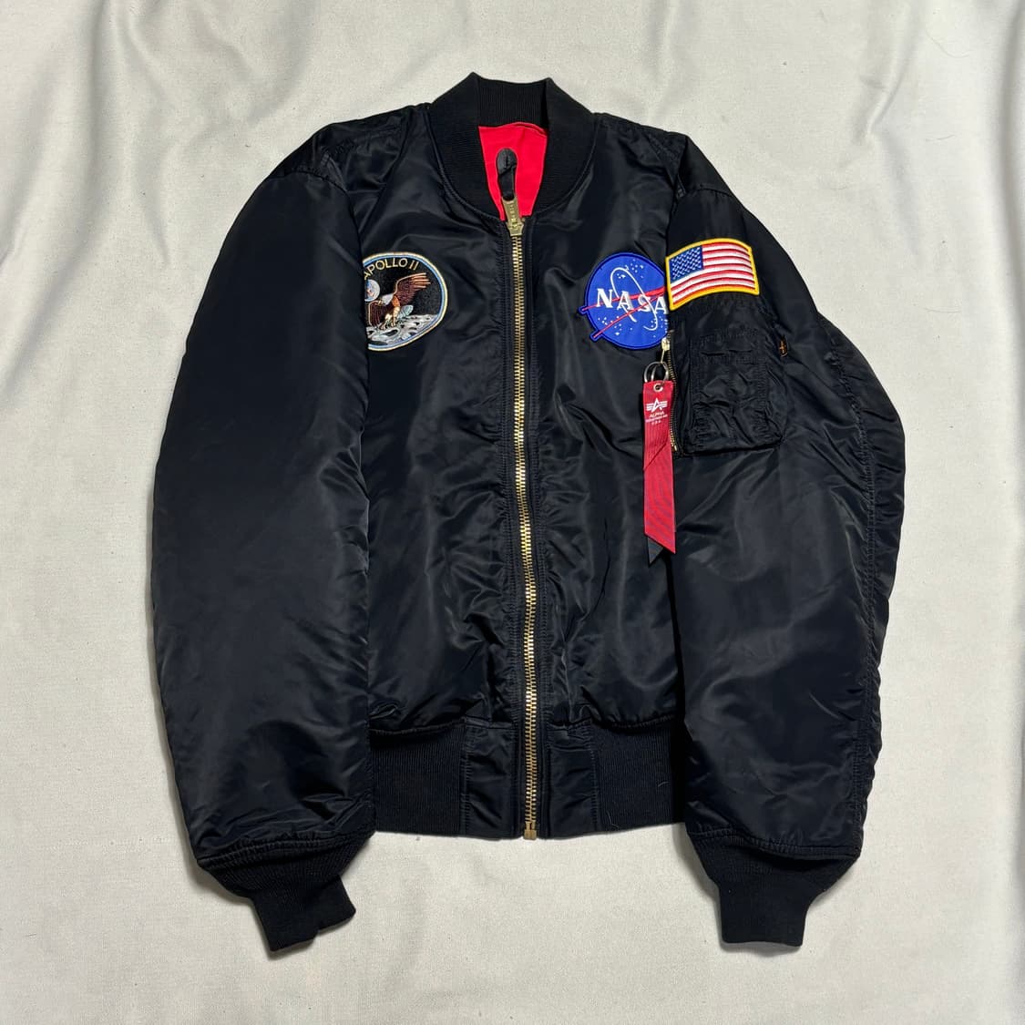 L 알파인더스트리 NASA MA-1 리버시블 플라이트 자켓 상품이미지2